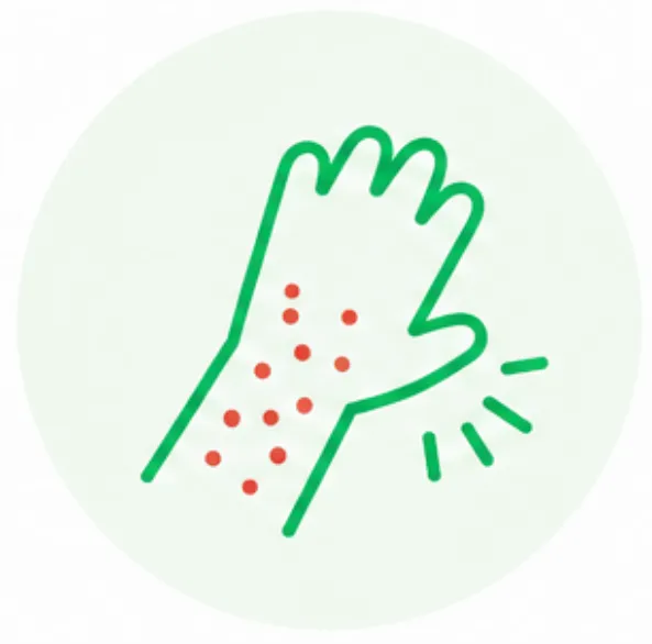皮膚反覆搔癢